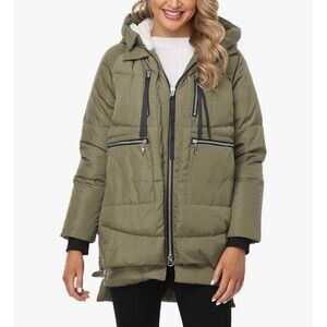 Orolay Classics Thickened Down Ski Winter Heavy Jacket Medium in Color Peat moss